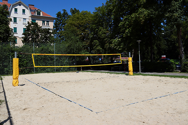 Beachvolleyballfeld_Hasnerplatz © Sportamt / Alili Beachvolleyballfeld_Hasnerplatz