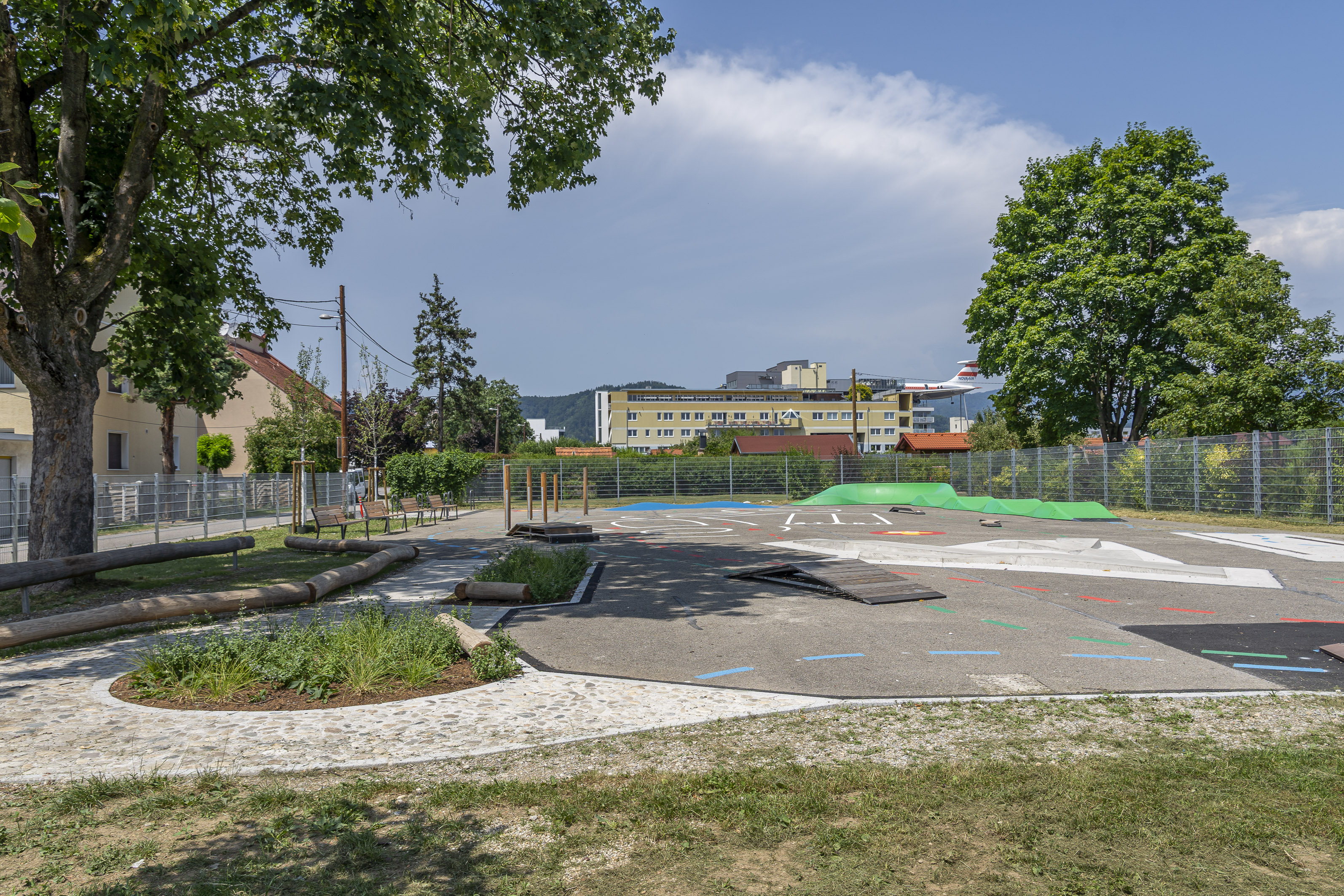 Radspielplatz Fischeraustraße © Stadt Graz/Foto Fischer Radspielplatz Fischeraustraße