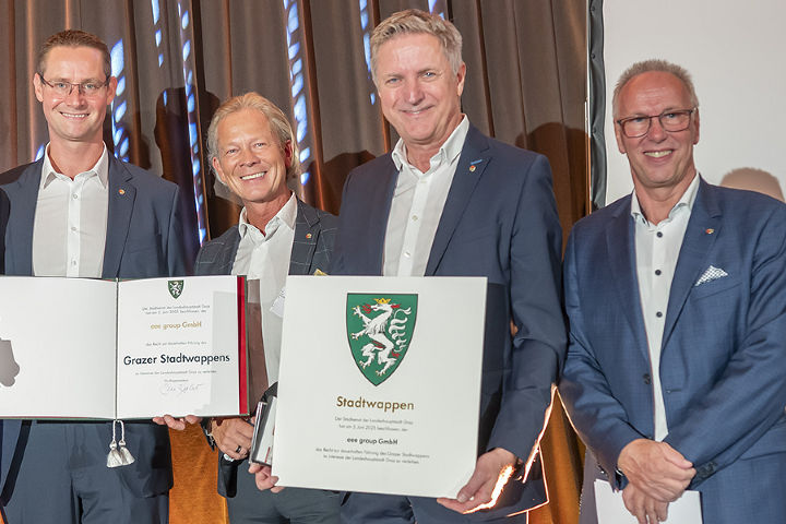 Verleihung Stadtwappen an die eee Group