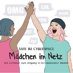 Cover der Broschüre: Mädchen im Netz