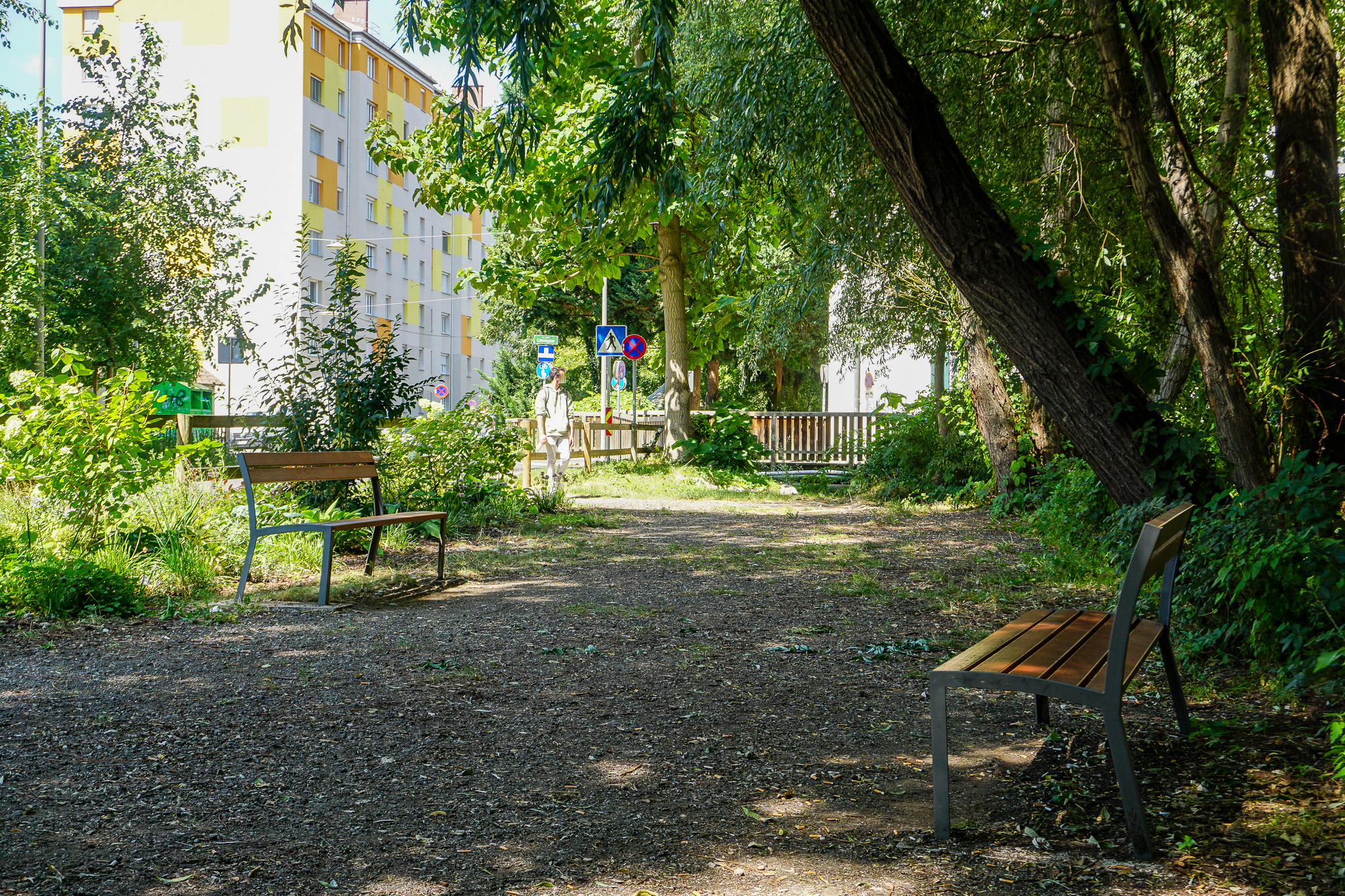 Erweiterung des Parks Richtung Norden
