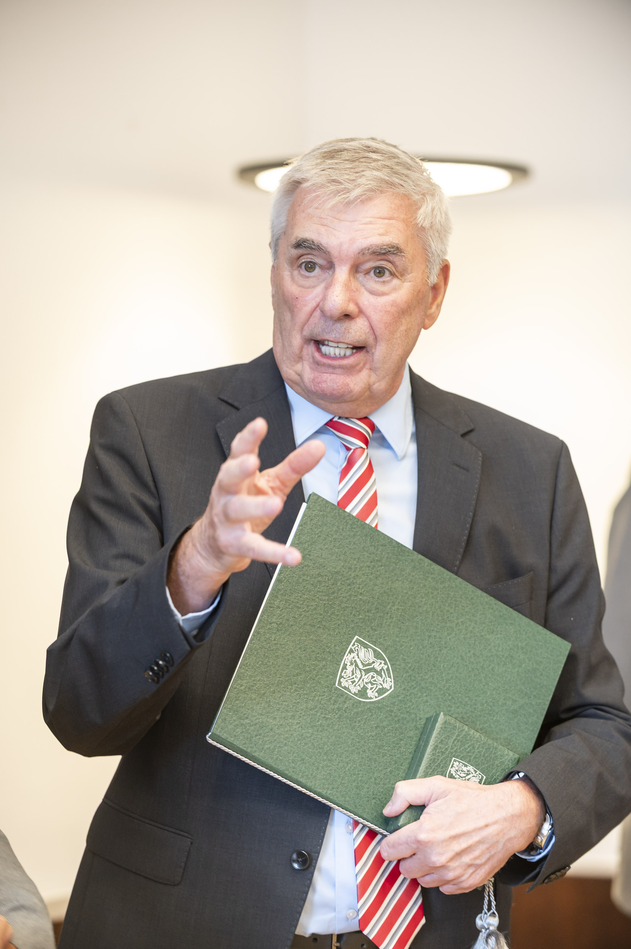 Goldenes Ehrenzeichen für Werner Miedl und Wolfram Sacherer am 22.9.2025 im Grazer Rathaus