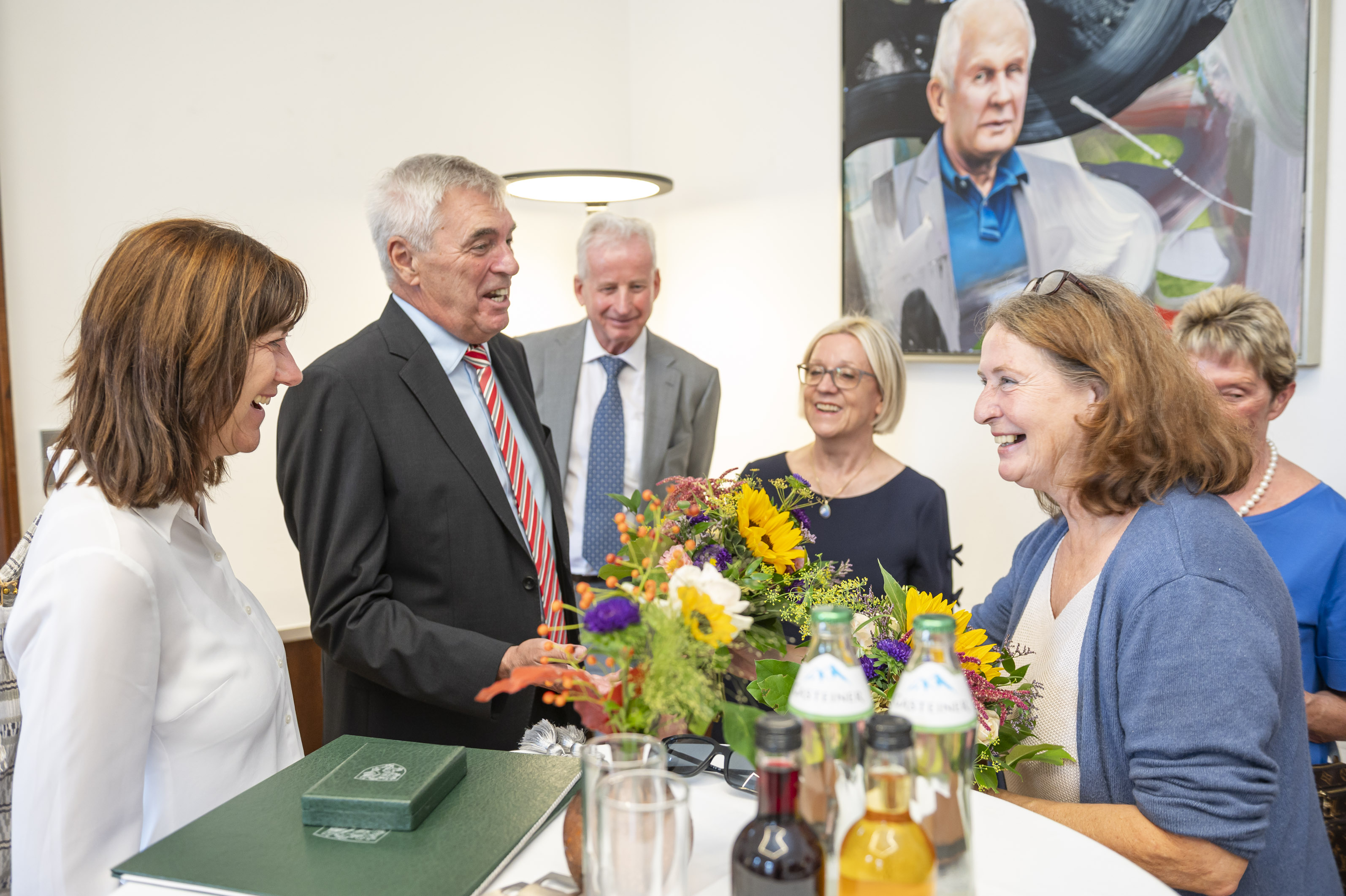 Goldenes Ehrenzeichen für Werner Miedl und Wolfram Sacherer am 22.9.2025 im Grazer Rathaus