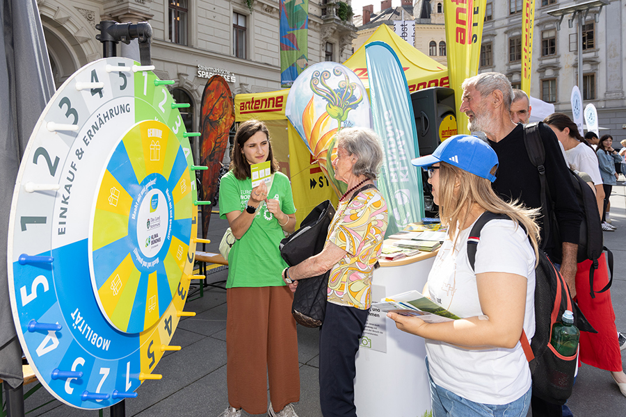 Graz macht mobil und brachte Bewegung in den Europaweiten Autofreien Tag.