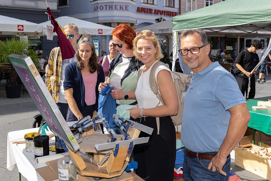 Das Mobilitätsfest mitten im Herzen der Stadt zeigte, wie lustvoll aktives Fortbewegen sein kann.