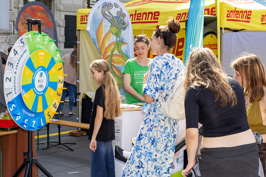 Ausprobieren, informieren und aktiv werden: beim Mobilitätsfest war dies Programm,