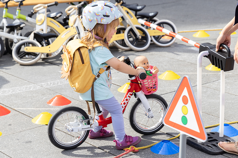 Ausprobieren, informieren und aktiv werden: beim Mobilitätsfest war dies Programm,