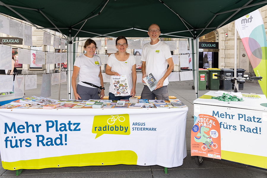 Der Autofreie Tag in Graz als lebendiger Beweis, wie klimafreundliche Mobilität bewegt,