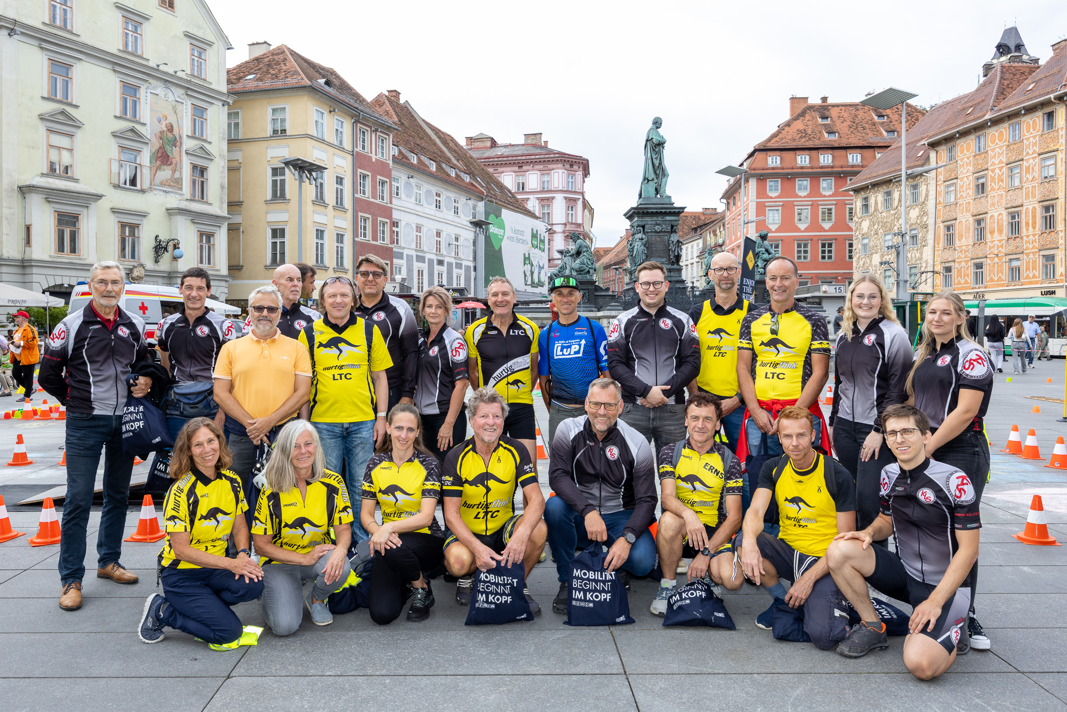 Ein herzliches Dankeschön an alle CityRadler:innen vom Team CityRadeln