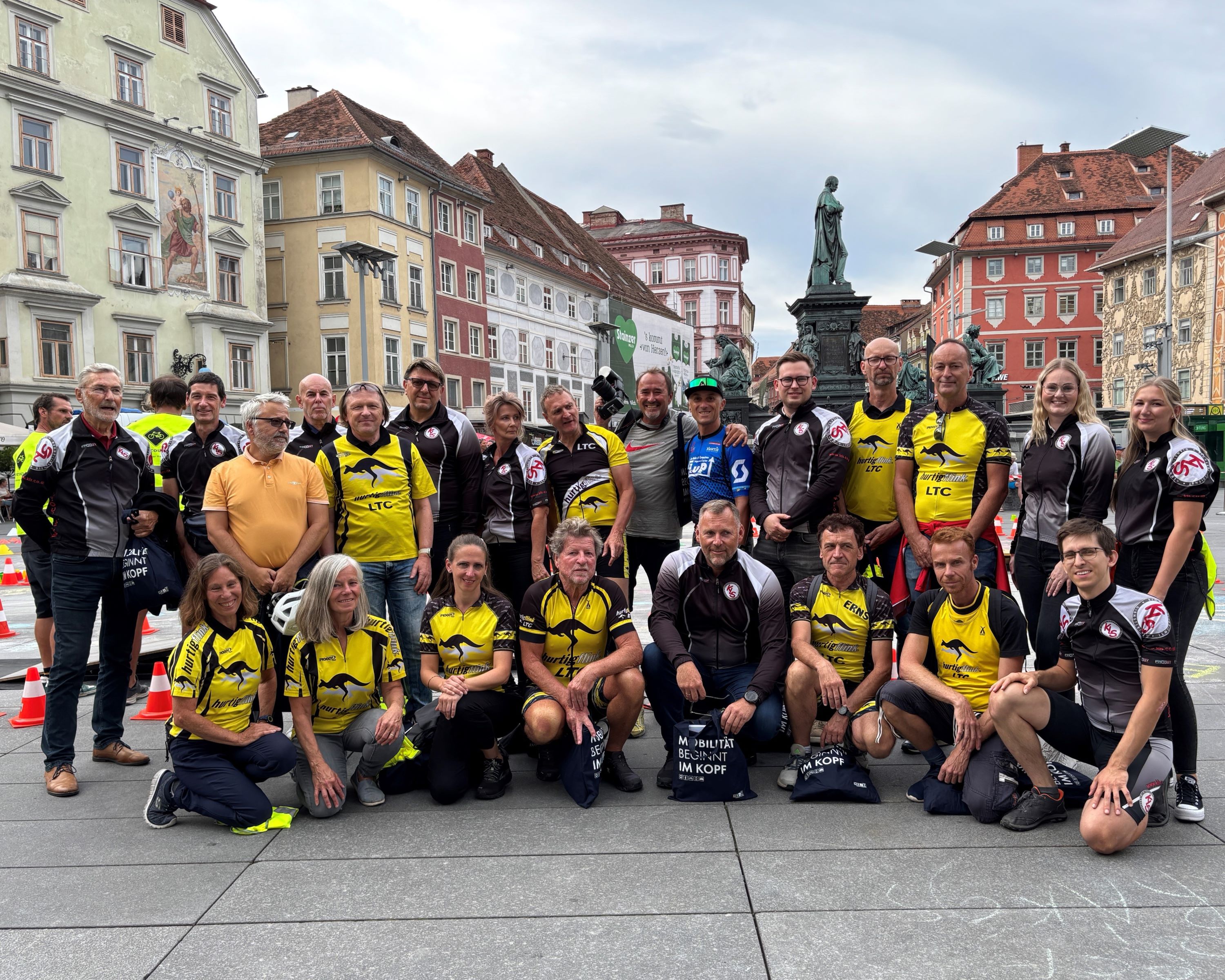 Ein herzliches Dankeschön an alle CityRadler:innen vom Team CityRadeln