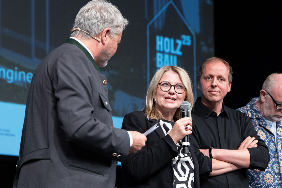 Holzbaupreis für die Stadt: tolle Teamarbeit