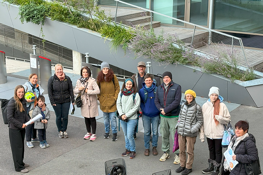 Spannende Ein- und Ausblicke waren bei der Klima-Safari in Reininghaus garantiert.
