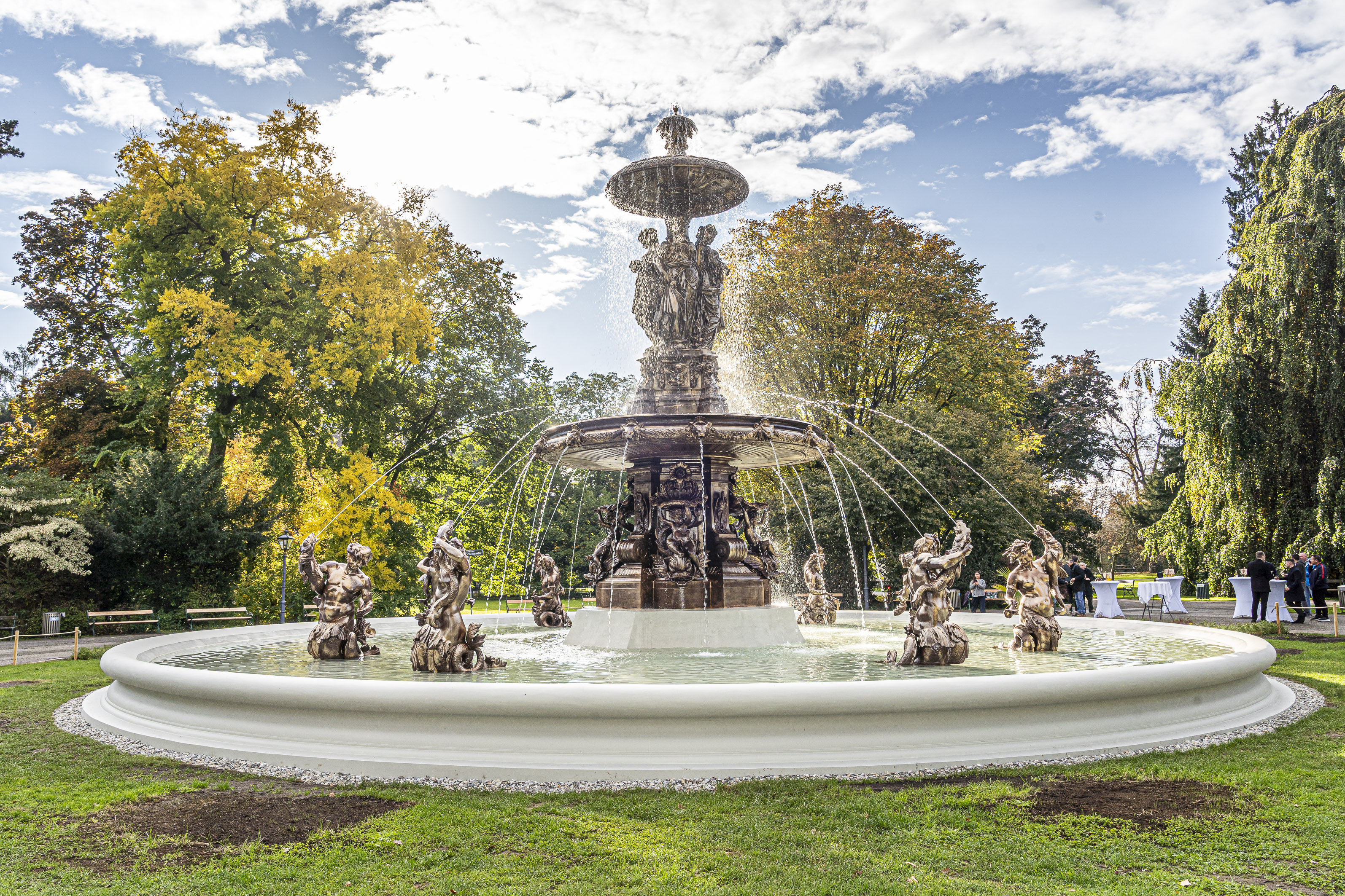 Frisch saniert und in neuem Glanz. © Stadt Graz/Fischer Frisch saniert und in neuem Glanz.