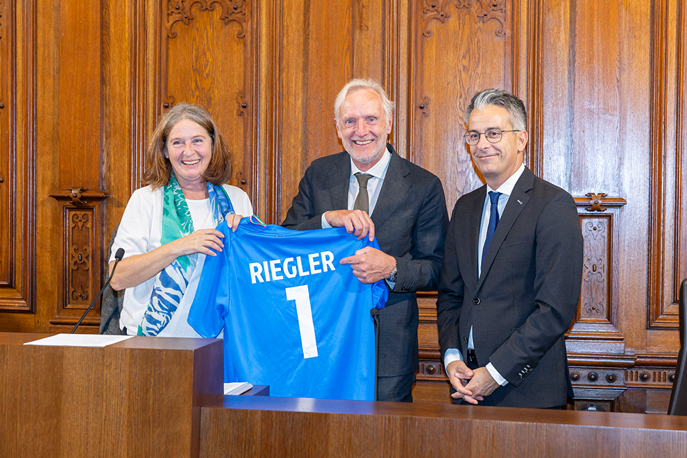 Abschied vom scheidenden Stadtrat Günter Riegler © Stadt Graz/Fischer Abschied vom scheidenden Stadtrat Günter Riegler