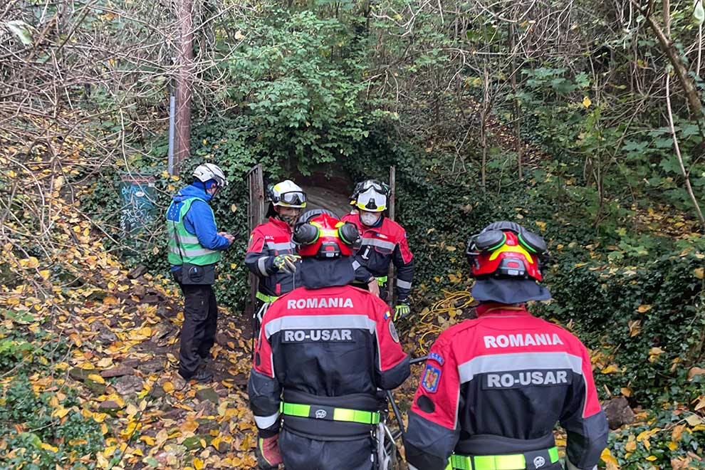 Impressionen der Übungsteile, die in Graz stattfanden.