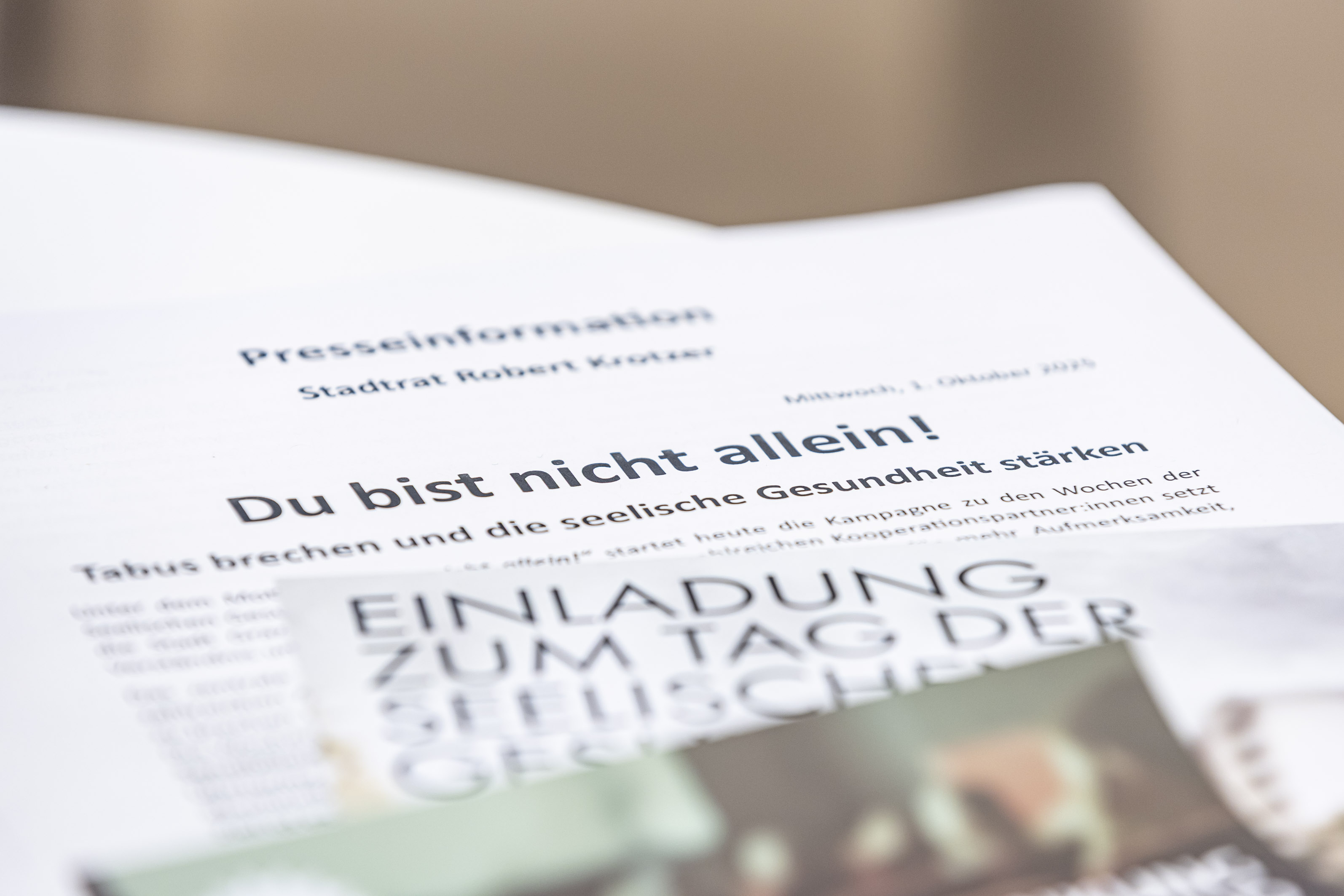 Wochen der seelischen Gesundheit  © FotoFischer Wochen der seelischen Gesundheit