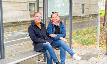 Klaus Masetti und Sabine Kreuter können sich aufeinander verlassen. © Stadt Graz/Fischer Klaus Masetti und Sabine Kreuter können sich aufeinander verlassen.