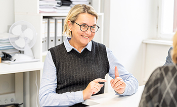 Sabine Kreuter: die Frau mit Überblick und Leidenschaft. © Stadt Graz/Fischer Sabine Kreuter: die Frau mit Überblick und Leidenschaft.