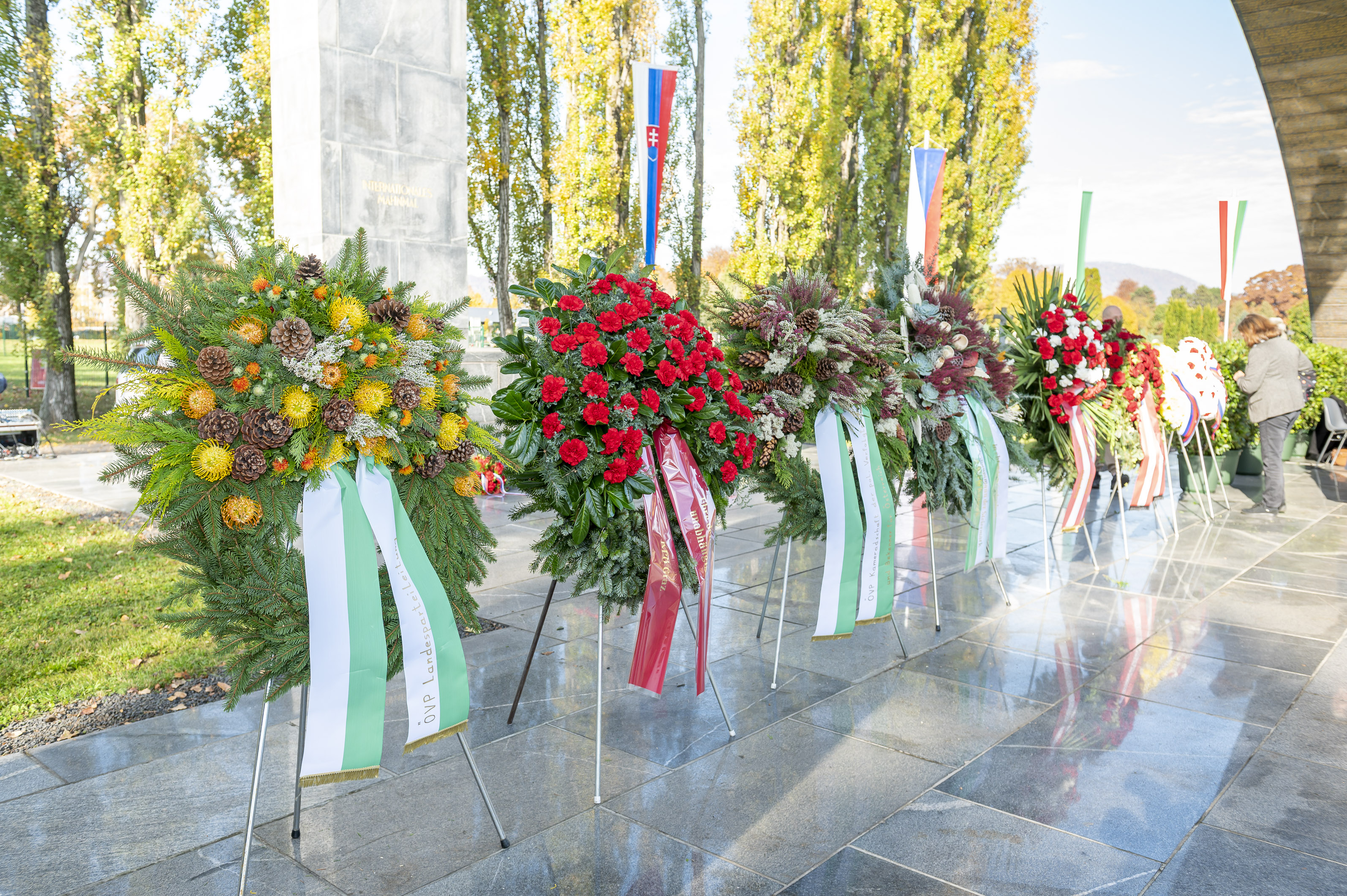 Eindrücke der Gedenkfeier. © Stadt Graz/Fischer Eindrücke der Gedenkfeier.