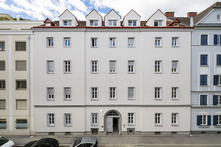 Außenansicht Wohnhaus für Männer