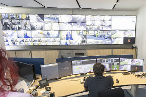 Eröffnung des Sicherheitsservice Centers der GPS