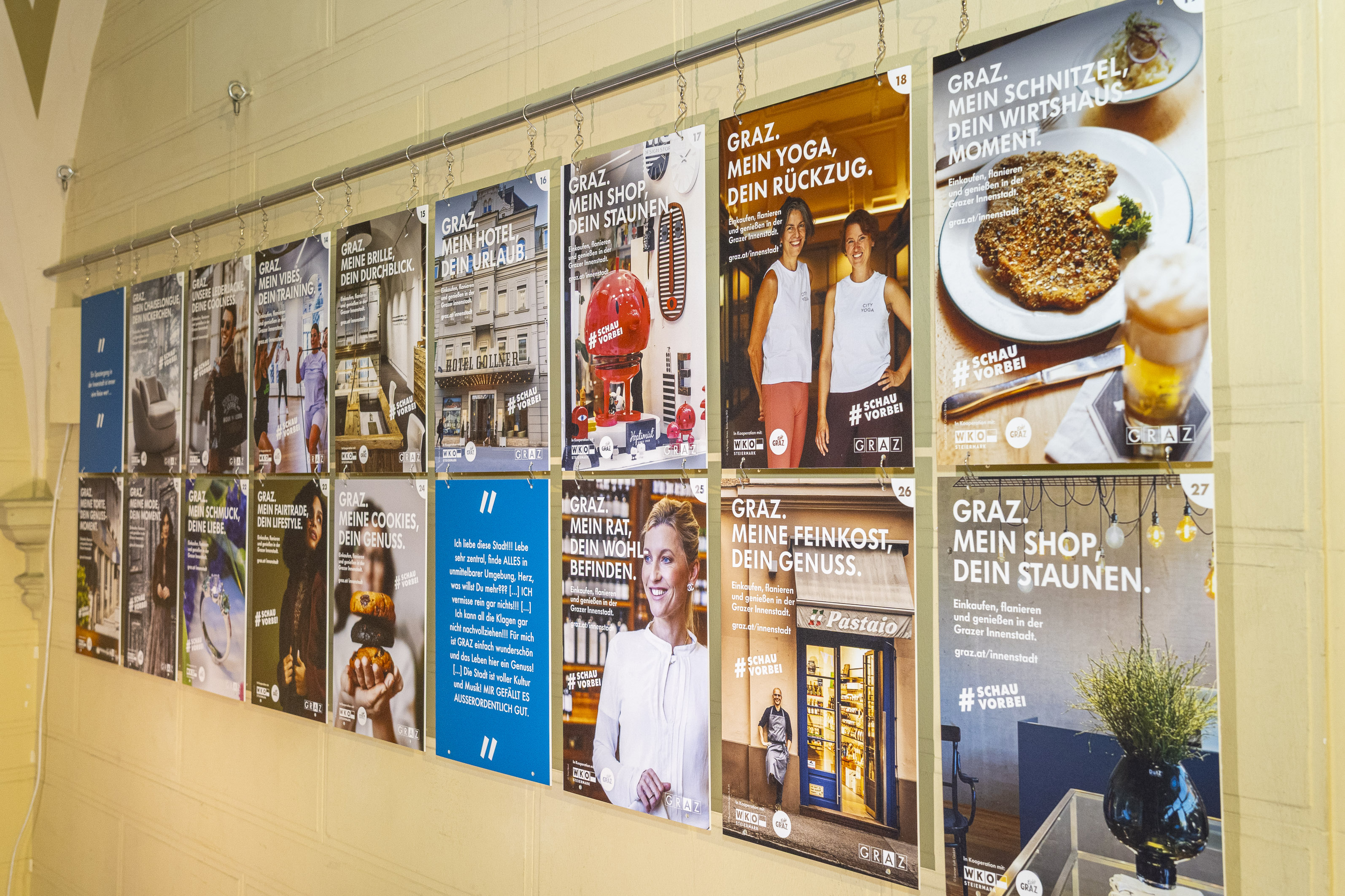 Impressionen der Ausstellung. © Stadt Graz/Fischer Impressionen der Ausstellung.