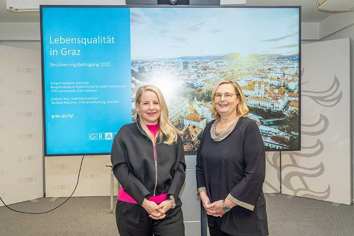 Präsentation zur Studie über die Lebensqualität