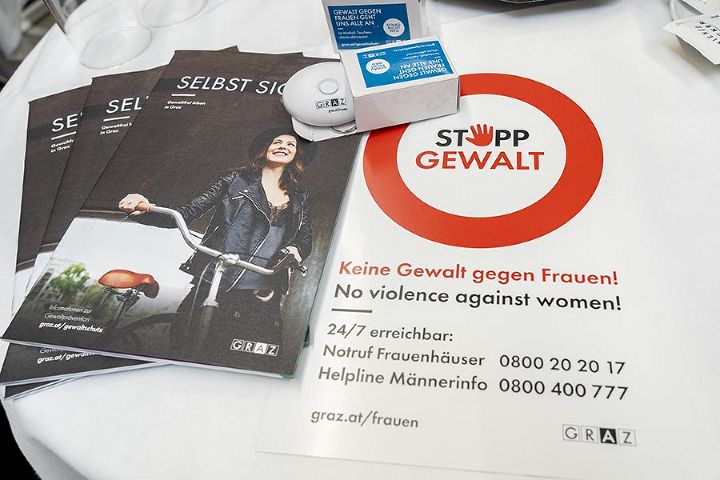 Stoppt Gewalt an Frauen: Stadt Graz startet Kampagne mit BILLA 