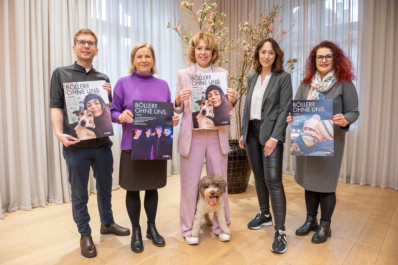 "Böller? Ohne uns!"