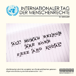 Internationaler Tag der Menschenrechte