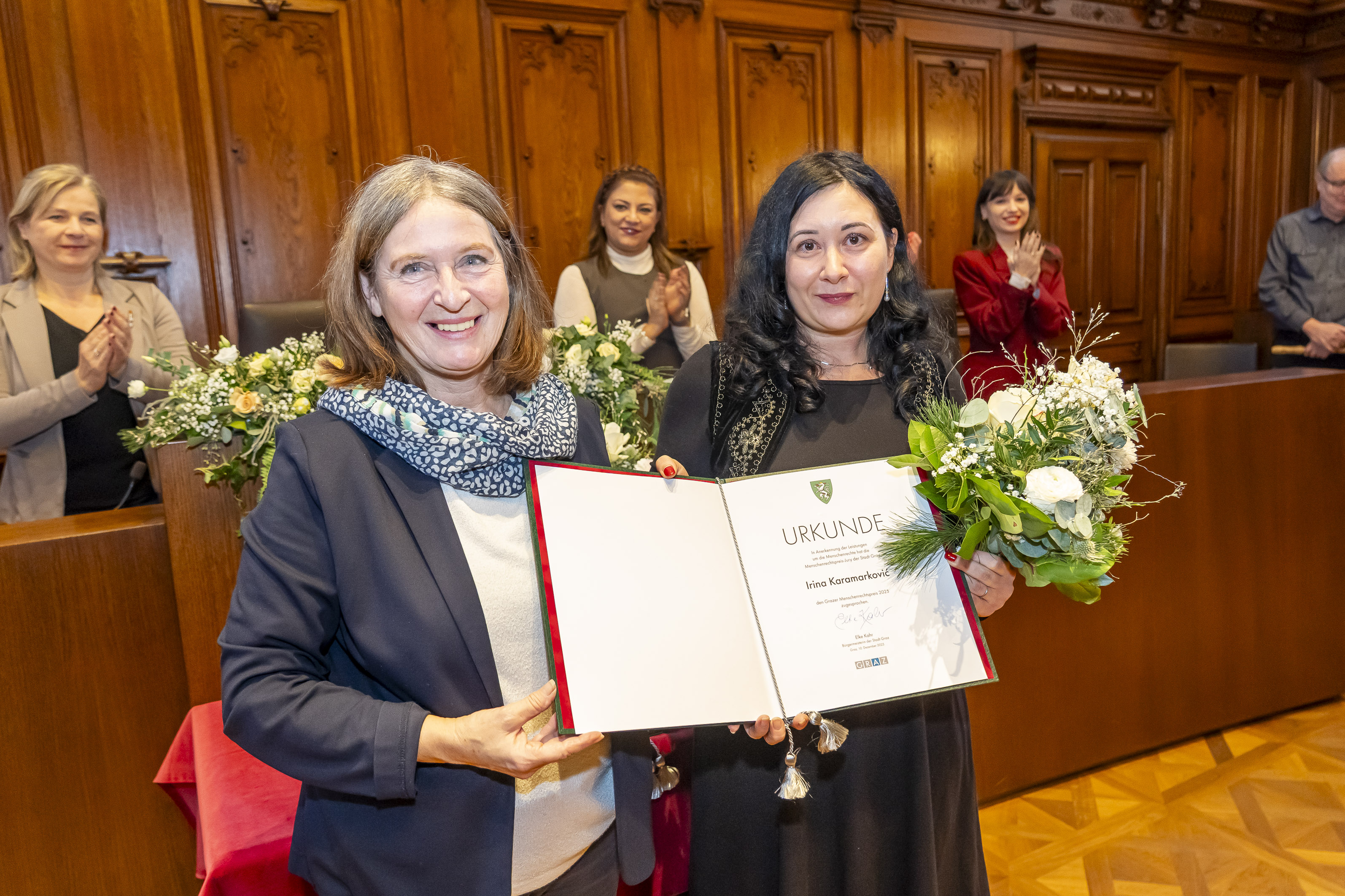 Impressionen von der Verleihung.