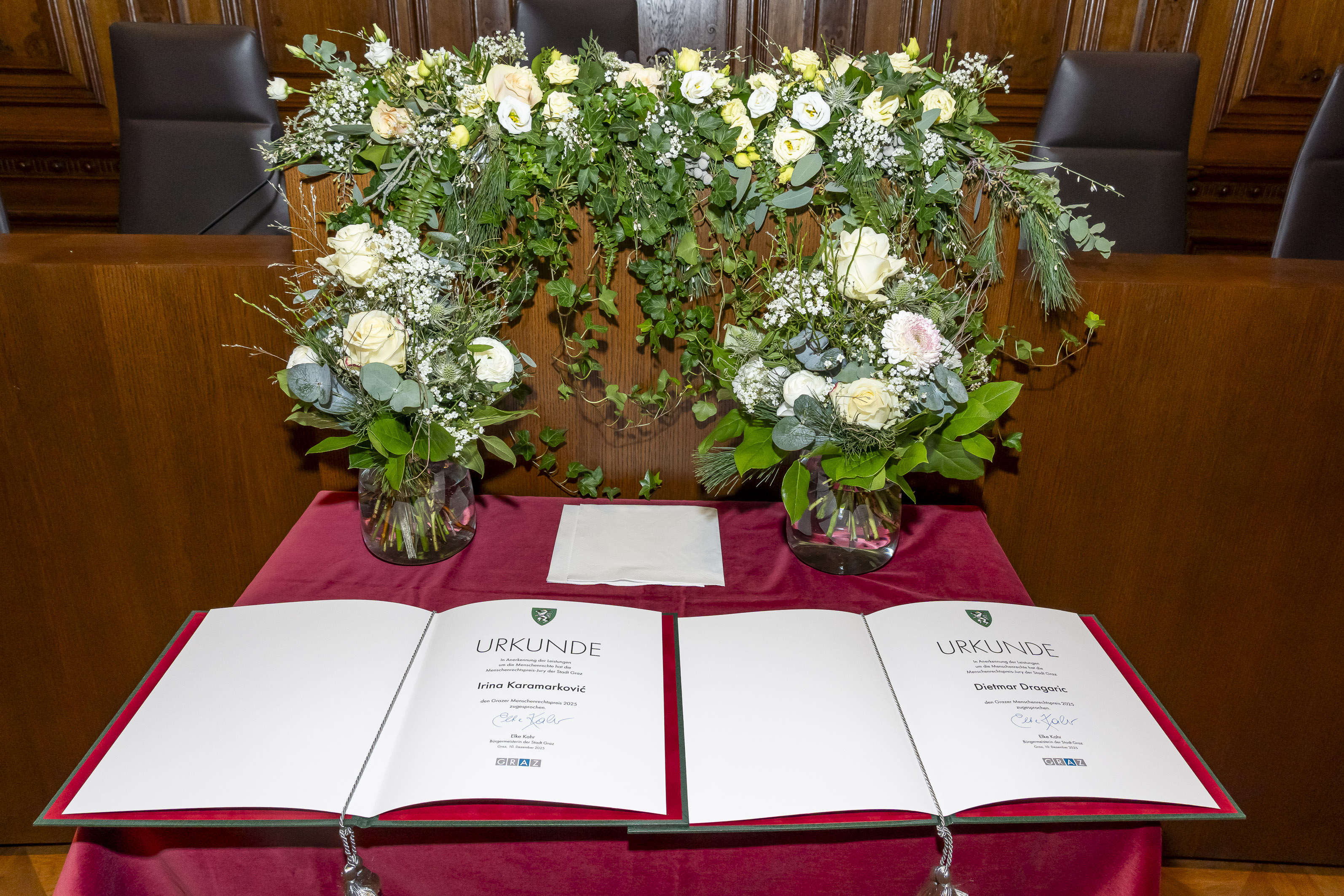 Impressionen von der Verleihung.