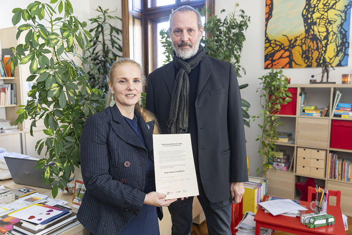 Daniela Grabovac und Richard Edelsbrunner