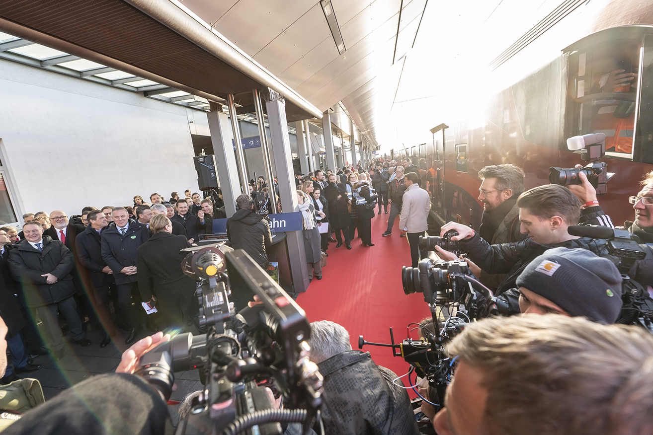 Großes mediales Interesse an der Eröffnung © Stadt Graz/Fischer Großes mediales Interesse an der Eröffnung