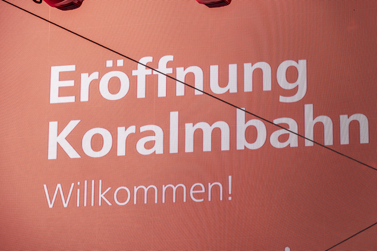 Eröffnung nach 27 Jahren Bauzeit: die neue Koralmbahnstrecke © Stadt Graz/Fischer Eröffnung nach 27 Jahren Bauzeit: die neue Koralmbahnstrecke