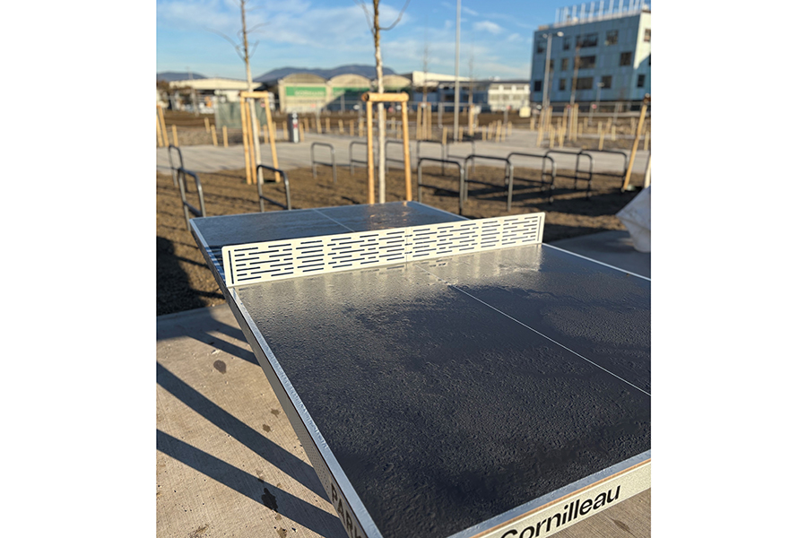 ... genauso wie Tischtennis.