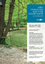 Plakat Naturführung © Stadt Graz/Foto Fischer Plakat Naturführung