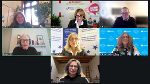 Bürgermeisterin Elke Kahr im Online-Panel mit internationalen Diskustant:innen