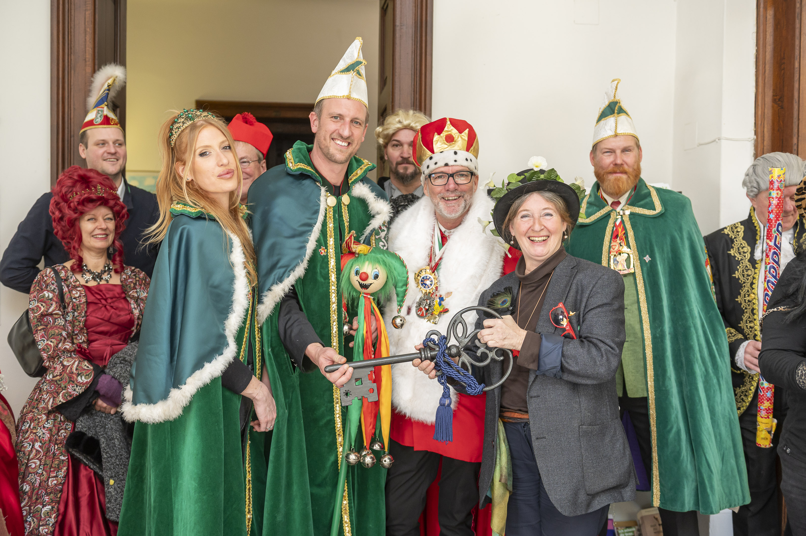Schlüsselrückgabe im Grazer Rathaus © Stadt Graz/Fischer Schlüsselrückgabe im Grazer Rathaus