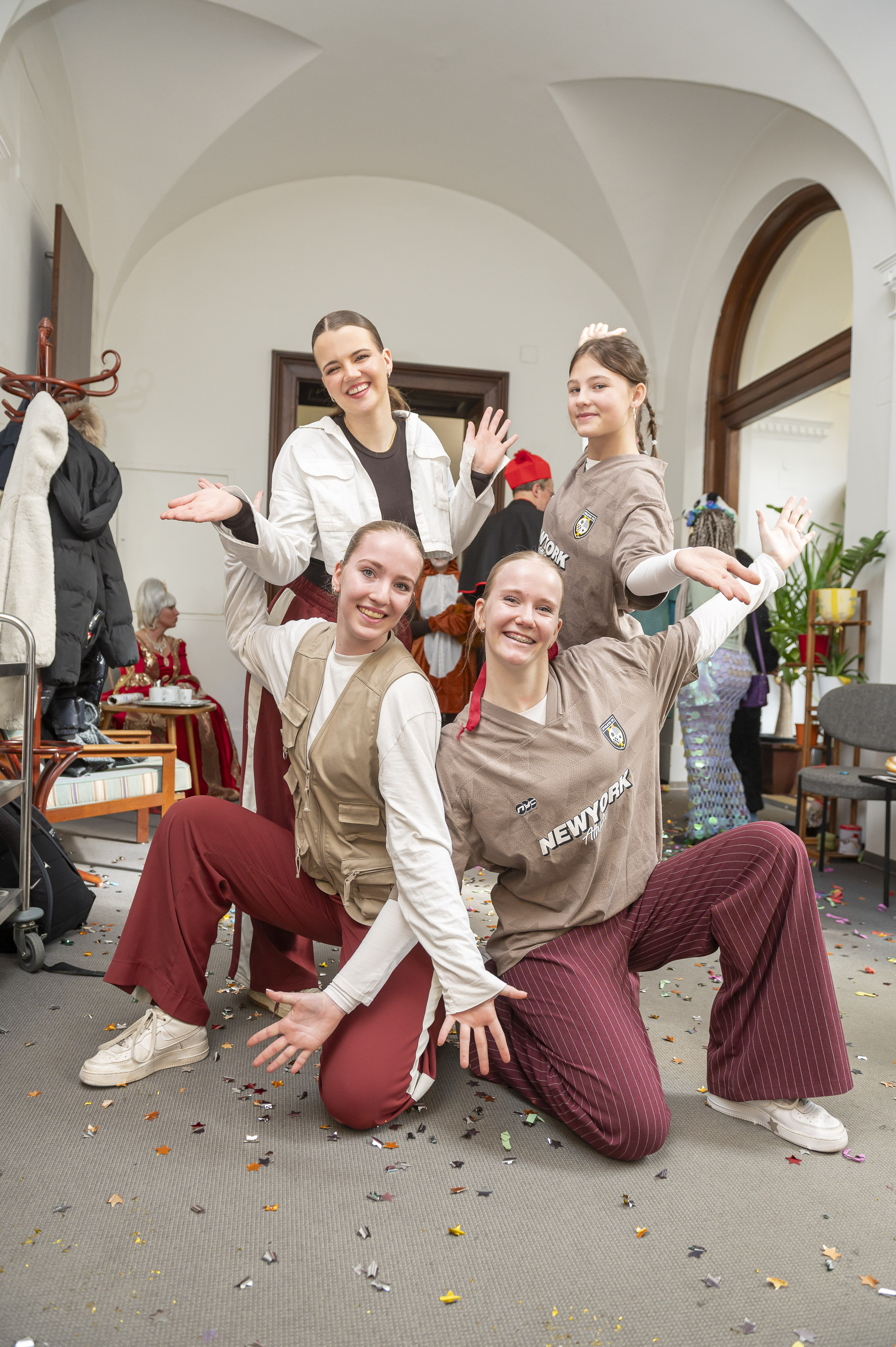Die Gardemädchen zeigten eine fabelhafte Tanzeinlage © Stadt Graz/Fischer Die Gardemädchen zeigten eine fabelhafte Tanzeinlage