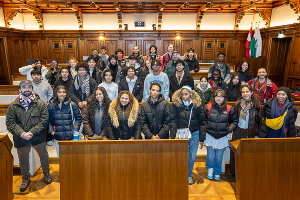 Schüler:innen aus New York zu Besuch in Graz