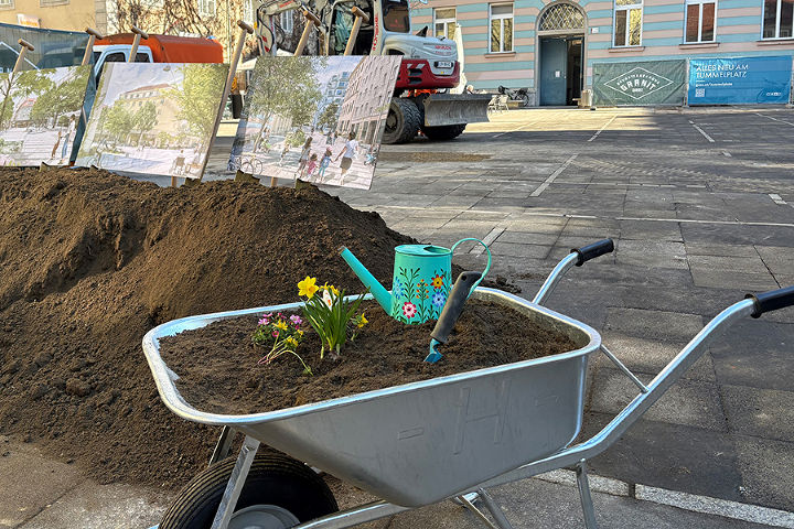 Baustart Tummelplatz