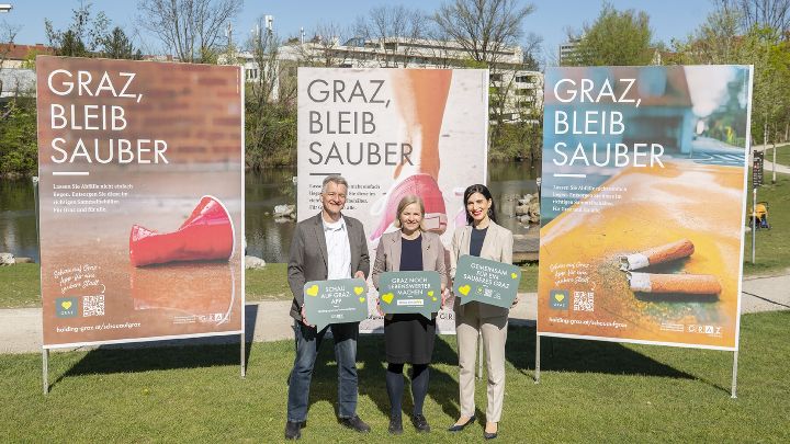 Kampagnenstart für eine saubere Stadt 