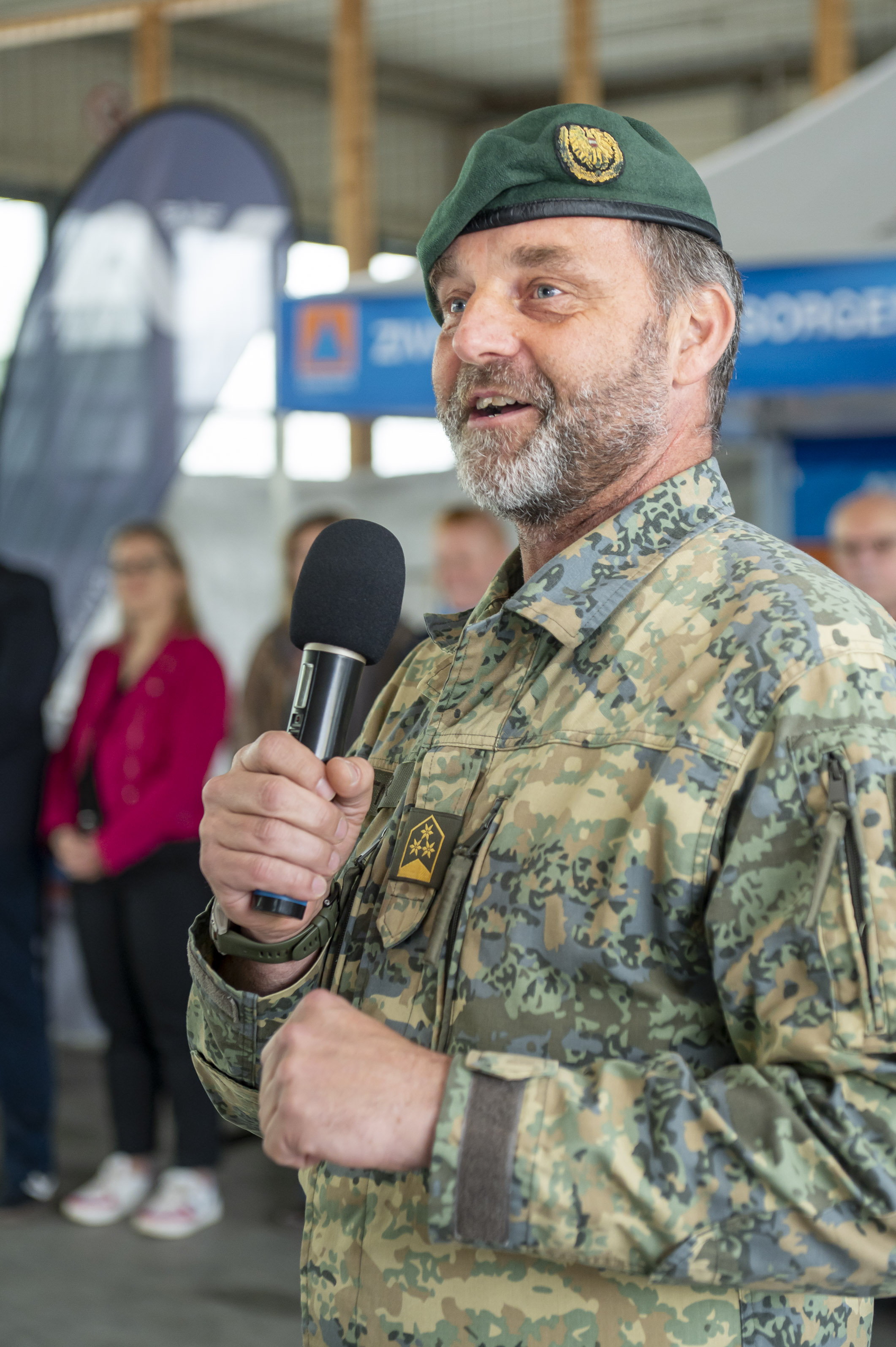 "Hausherr" der Gablenz-Kaserne: Militärkommandant-Stv. Manfred Leitner © Stadt Graz/Foto Fischer "Hausherr" der Gablenz-Kaserne: Militärkommandant-Stv. Manfred Leitner