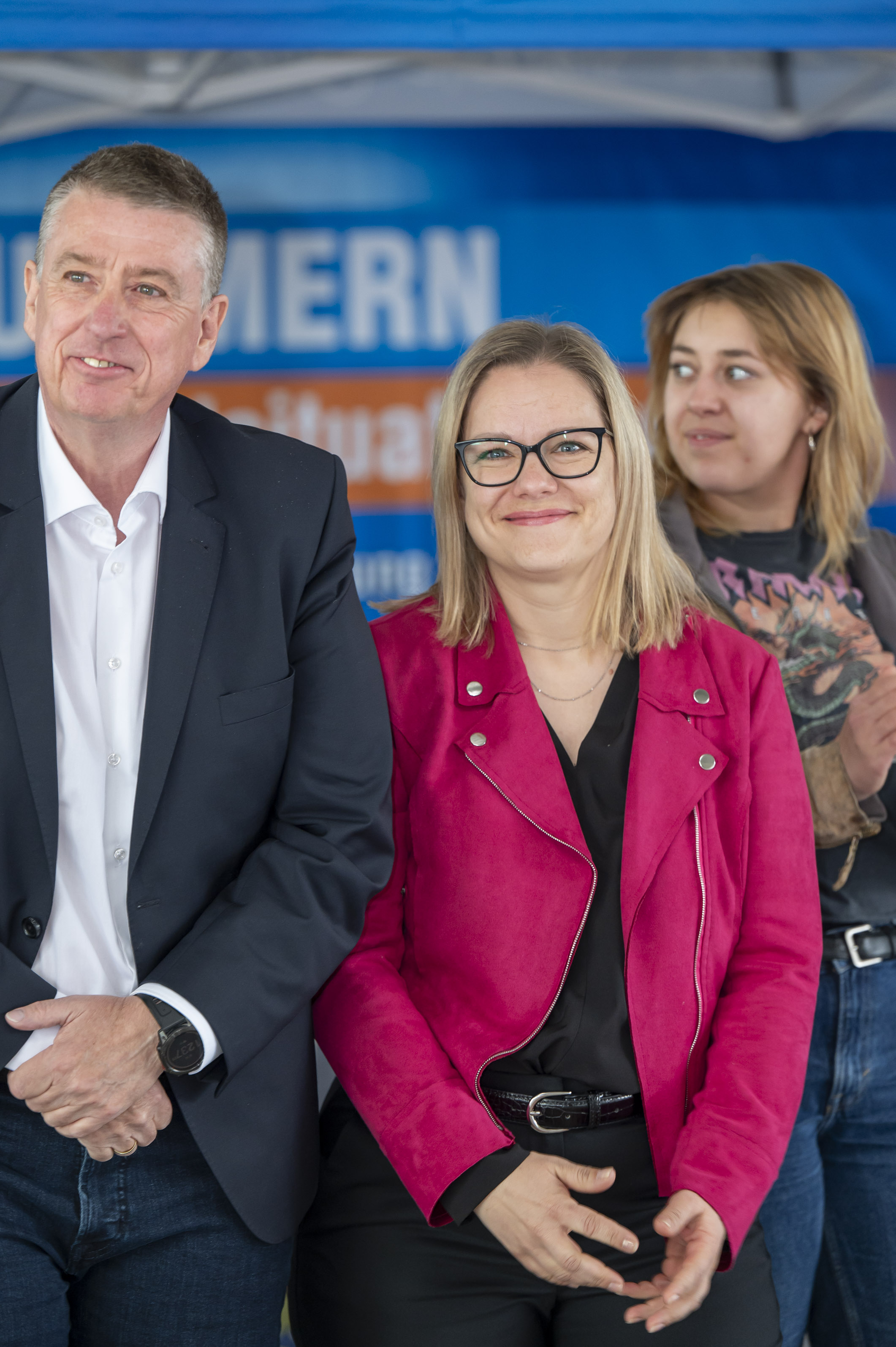 Landtagsabgeordneter Klaus Zenz und Gemeinderätin Klubobfrau Daniela Schlüsselberger © Stadt Graz/Foto Fischer Landtagsabgeordneter Klaus Zenz und Gemeinderätin Klubobfrau Daniela Schlüsselberger