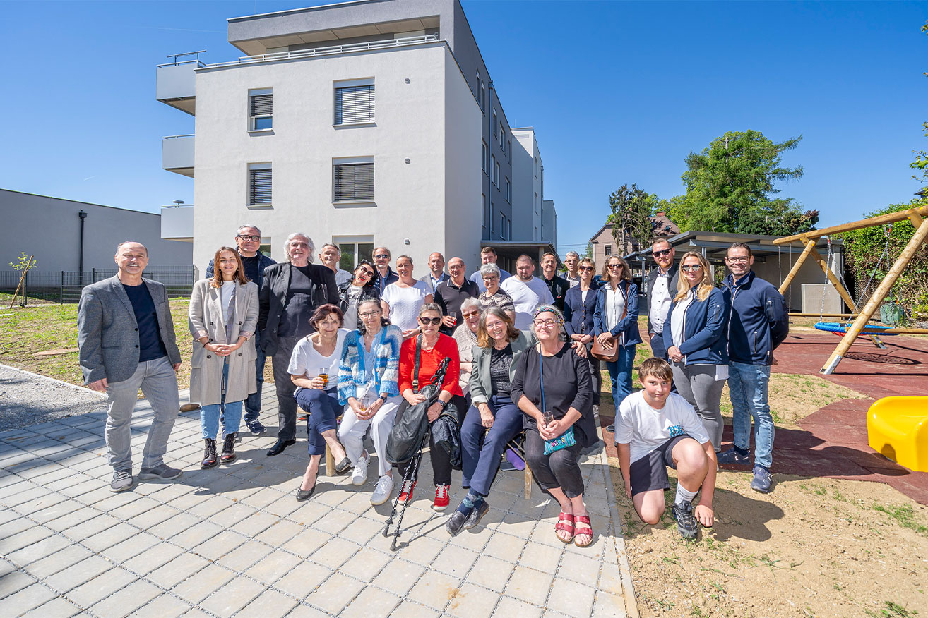 Gemeindewohnungen in Puntigam übergeben