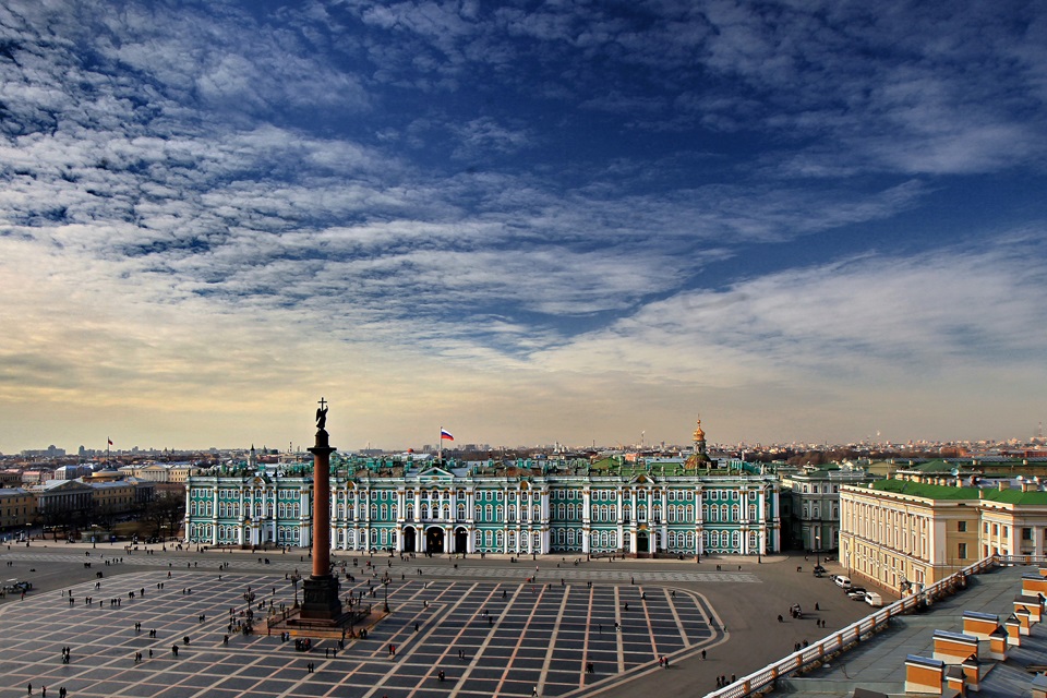 Die Eremitage in St. Petersburg