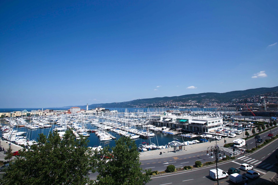 Der Hafen von Triest