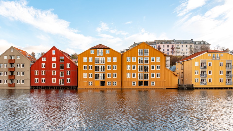 Die Speicherhäuser in Bakklandet