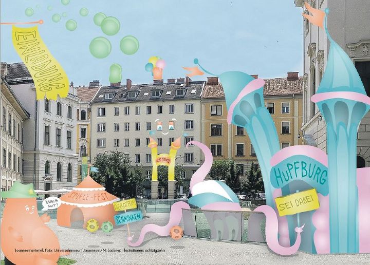 "Spiel-Mit!"-Fest im Joanneumsviertel